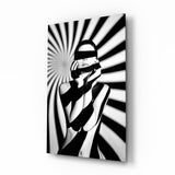 Censored Glass Wall Art.