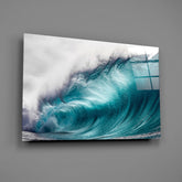 Wave Glass Wall Art.