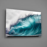 Wave Glass Wall Art.