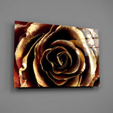 Rose Glass Wall Art.