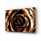 Rose Glass Wall Art.