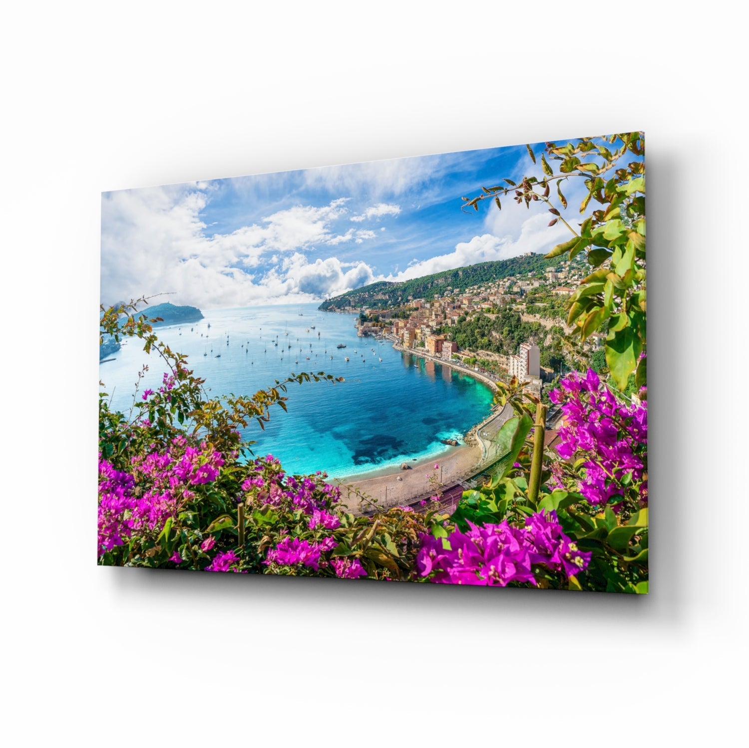 Nice France Glass Wall Art.