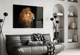 Lion Glass Wall Art.
