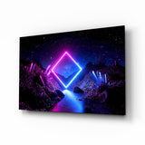 Abstract Art Glass Wall Art.