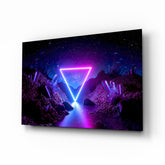 Abstract Art Glass Wall Art.