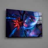 Woman Glass Wall Art.