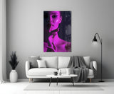 Woman Glass Wall Art.