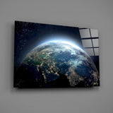 World Glass Wall Art.