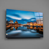 Helsinki Finland Glass Wall Art.