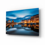 Helsinki Finland Glass Wall Art.