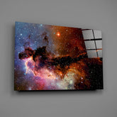 World Of The Galaxy Glass Wall Art.