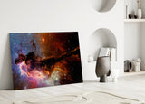 World Of The Galaxy Glass Wall Art.
