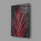 Areca Bunch Glass Wall Art.