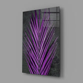 Areca Bunch Glass Wall Art.