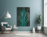 Areca Bunch Glass Wall Art.