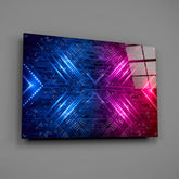 Abstract Art Glass Wall Art.