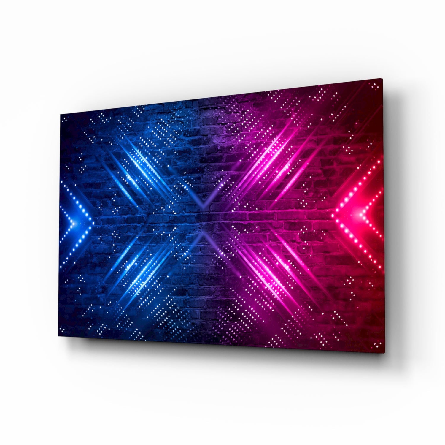 Abstract Art Glass Wall Art.