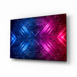 Abstract Art Glass Wall Art.