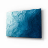 Shades Of Blue Glass Wall Art.