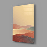 Abstract Art Glass Wall Art.