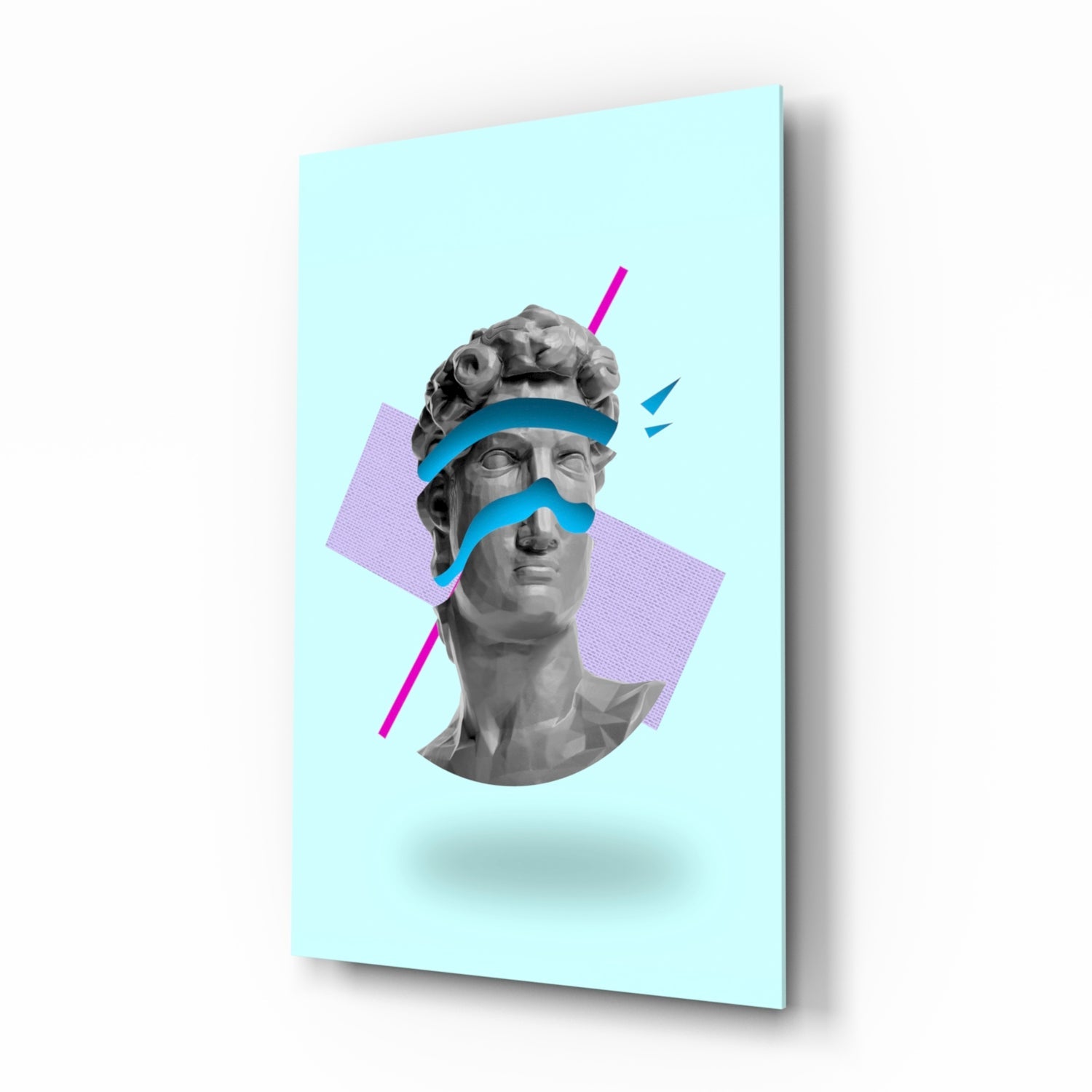 Abstract Art Glass Wall Art.