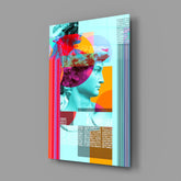 Abstract Art Glass Wall Art.