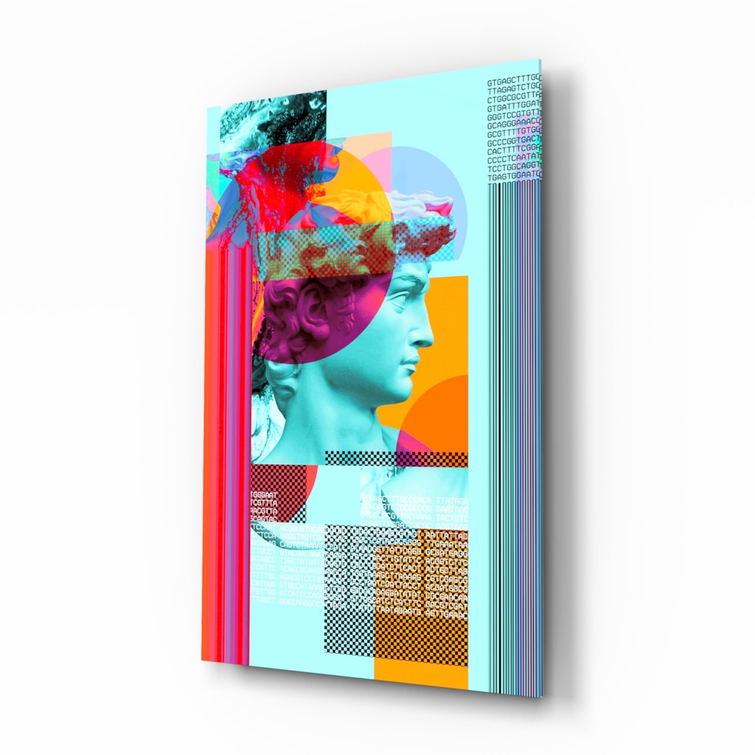 Abstract Art Glass Wall Art.