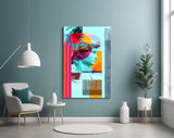 Abstract Art Glass Wall Art.