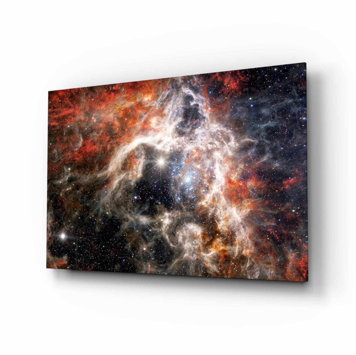 World Of The Galaxy Glass Wall Art.