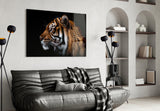 Tiger Glass Wall Art.