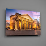 Pantheon Glass Wall Art.