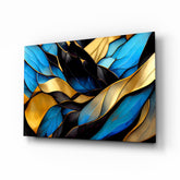 Abstract Art Glass Wall Art.