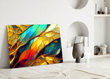 Abstract Art Glass Wall Art.
