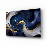 Abstract Art Glass Wall Art.