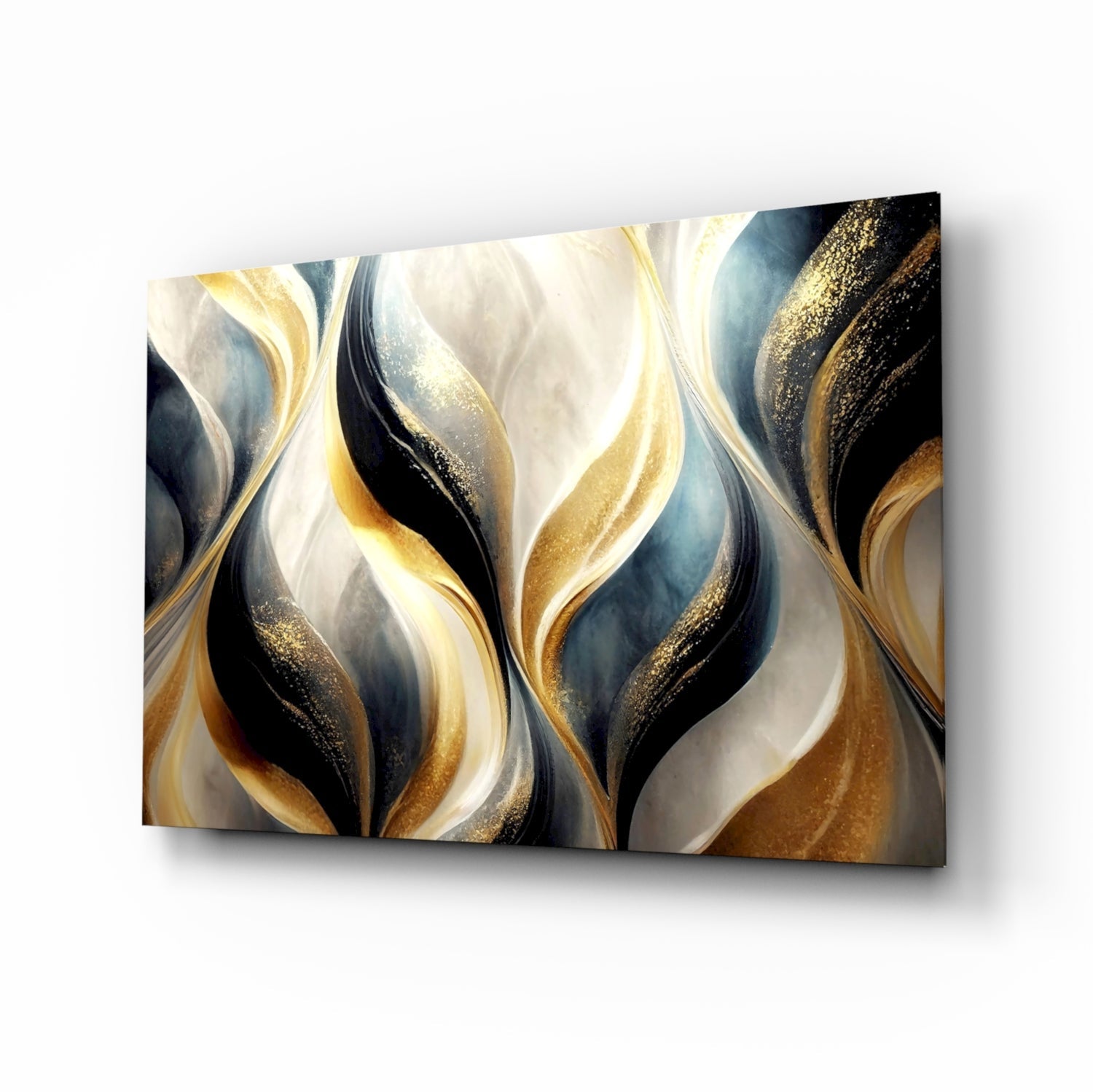 Abstract Art Glass Wall Art.