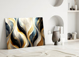 Abstract Art Glass Wall Art.