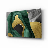 Abstract Art Glass Wall Art.