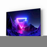 Triangle Glass Wall Art.