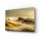 Mountain View Glass Wall Art.