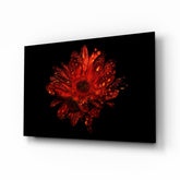 Flower Glass Wall Art.