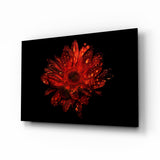 Flower Glass Wall Art.