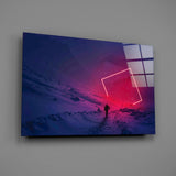 Journey Glass Wall Art.