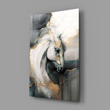 Horse Art Glass Wall Art.