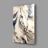 Horse Art Glass Wall Art.