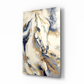 Horse Art Glass Wall Art.