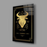 Taurus Glass Wall Art.