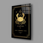 Cancer Glass Wall Art.