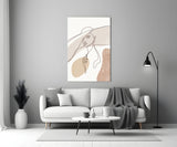 Woman's Art Glass Wall Art.