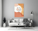 Woman's Art Glass Wall Art.