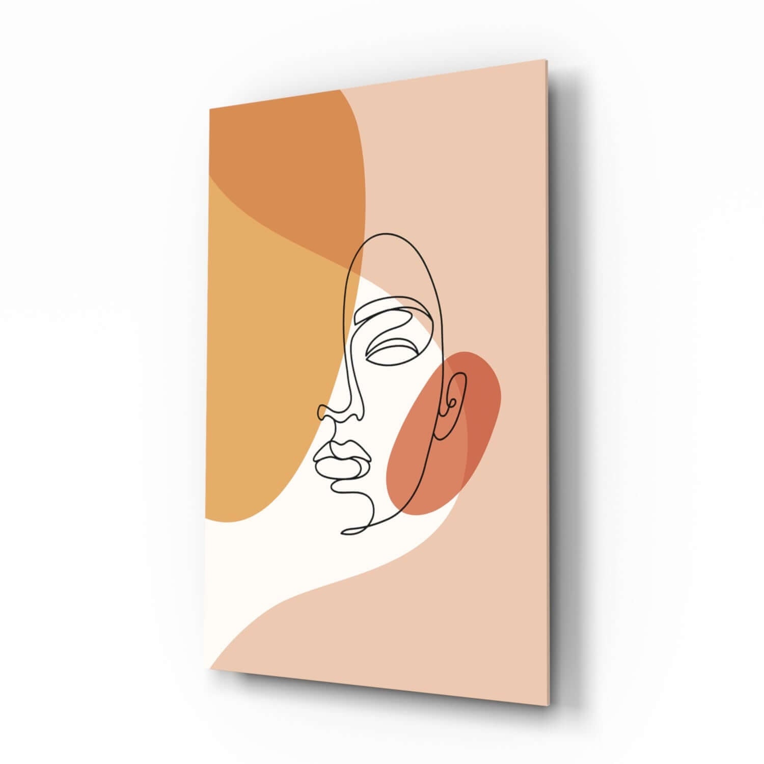 Woman's Art Glass Wall Art.